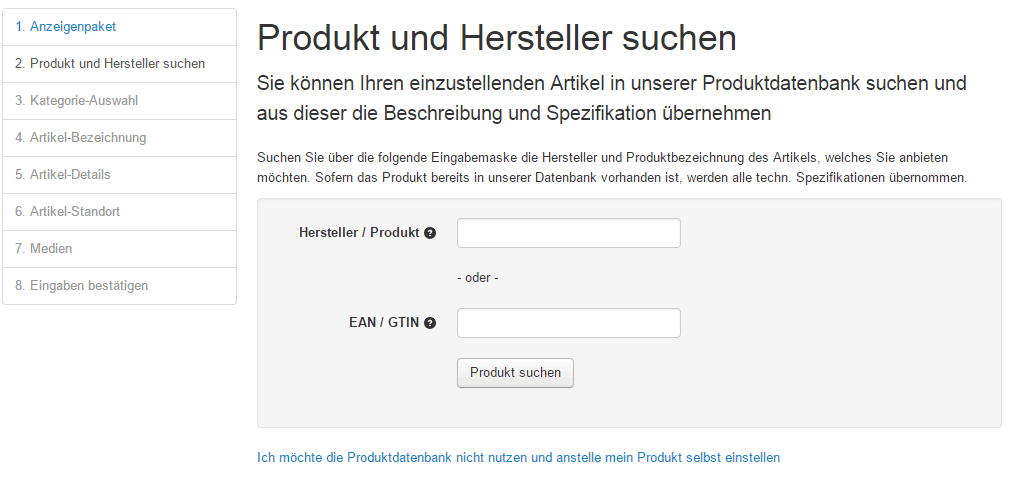 produktdatenbank